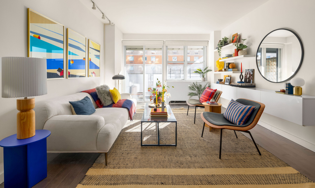 Welcome to this recently renovated 2-bedroom, 2-bathroom home in the St. Mark cooperative, located in the heart of the Village just north of Astor Place. This spacious and elegantly designed residence features a private 13'6